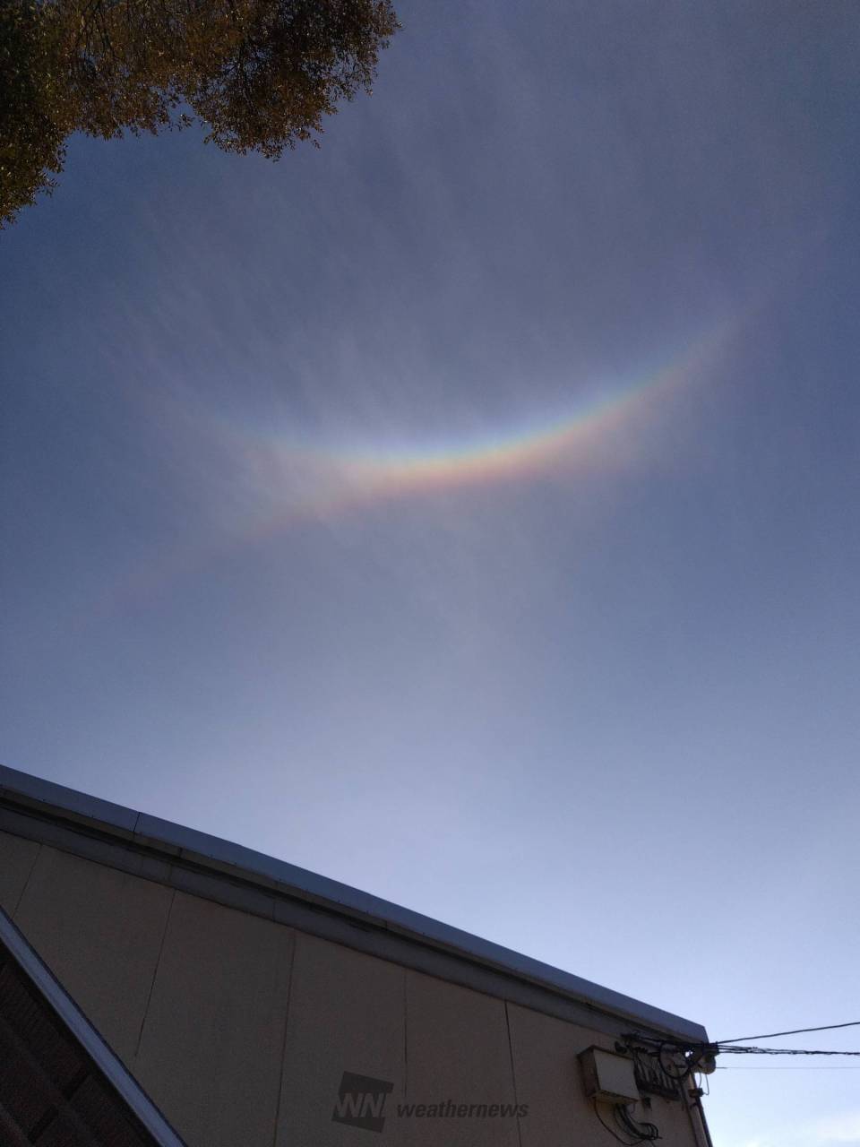 各地で虹色現象 注目の空の写真 ウェザーニュース