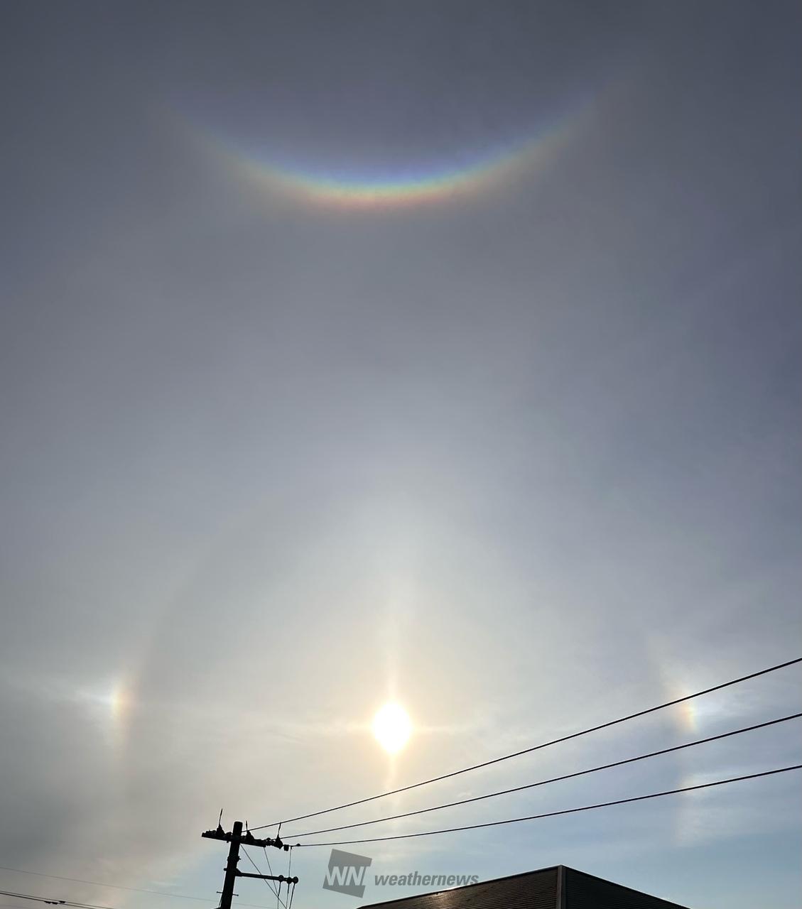 各地で虹色現象 注目の空の写真 ウェザーニュース
