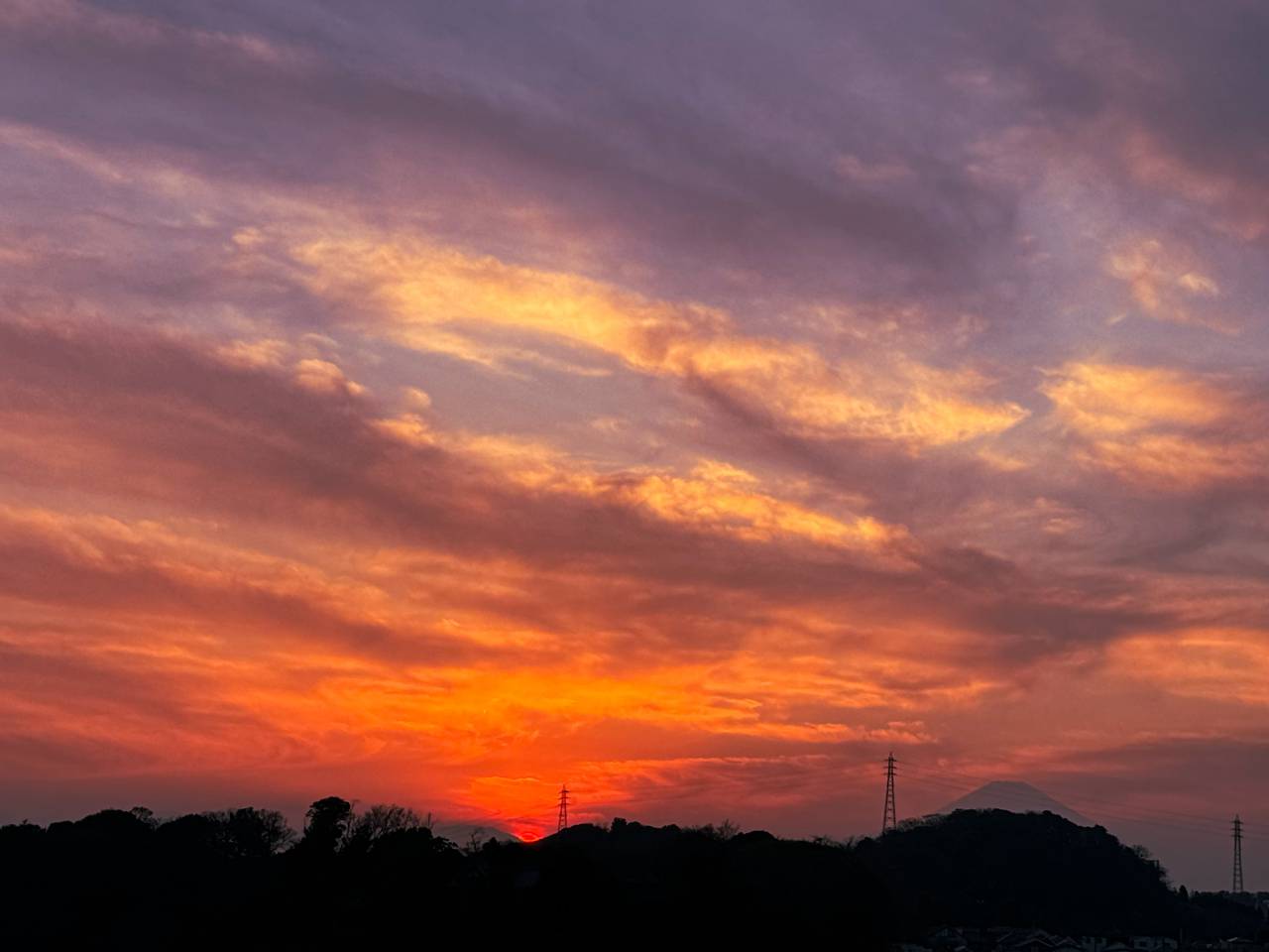 夕焼けタイム 注目の空の写真 ウェザーニュース