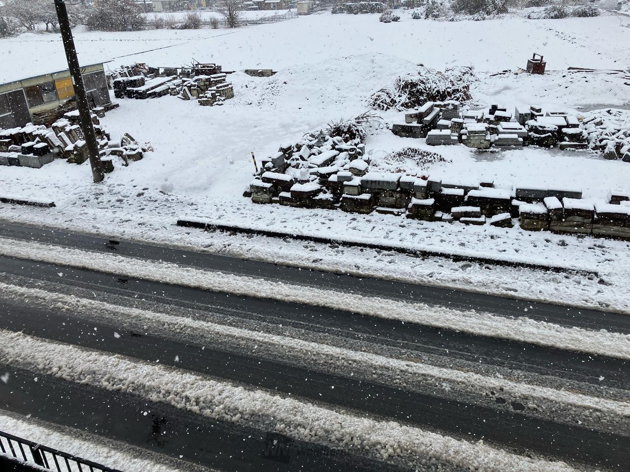 栃木県真岡市の雪は8時30分頃、雨に変わ | 栃木県真岡市 | ゆっくり