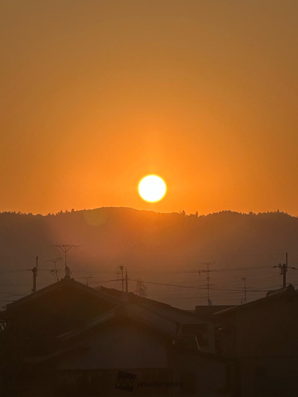 日の出写真館 注目の空の写真 ウェザーニュース
