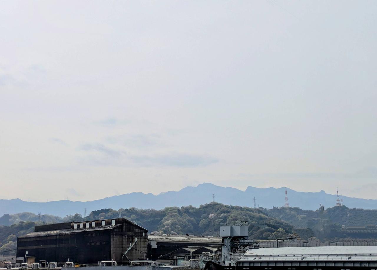 四国山地。奥の山...