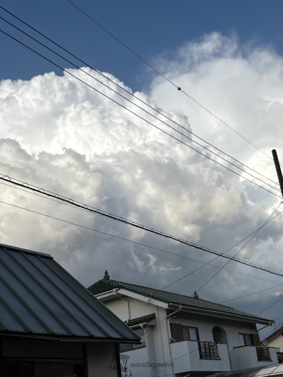 怪しい雲を追跡 注目の空の写真 ウェザーニュース