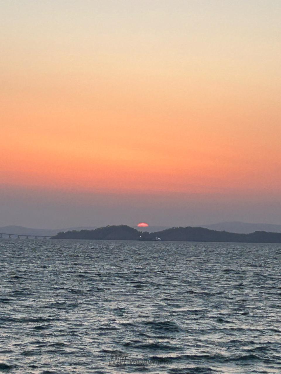 #夕焼けちょっと...