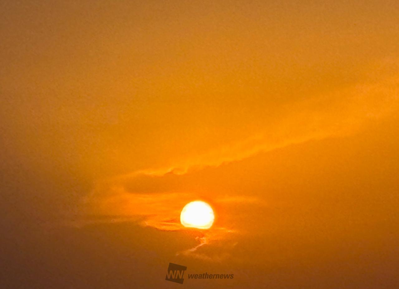 夕焼けタイム 注目の空の写真 ウェザーニュース