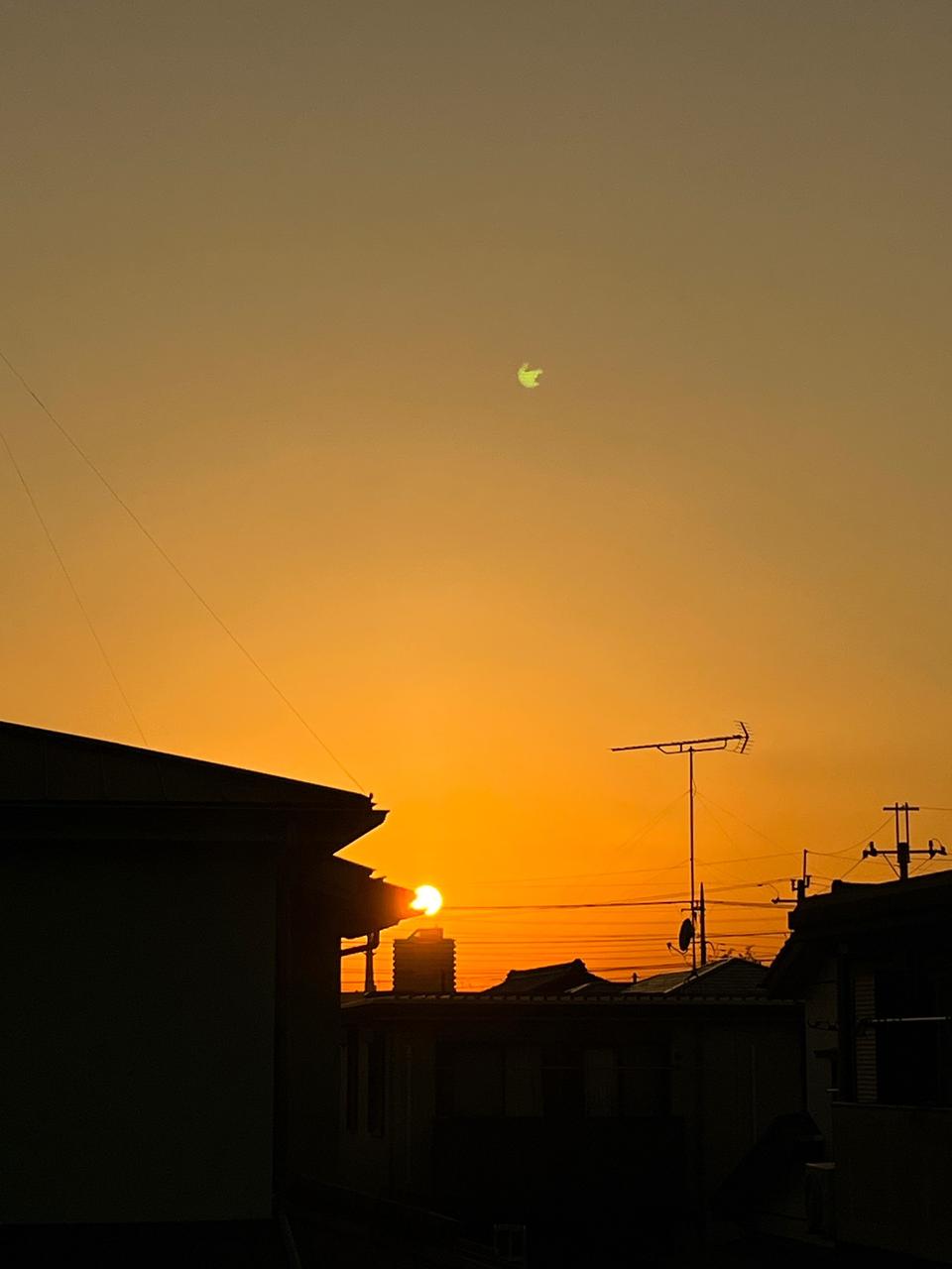 オレンジの夕焼け 注目の空の写真 ウェザーニュース