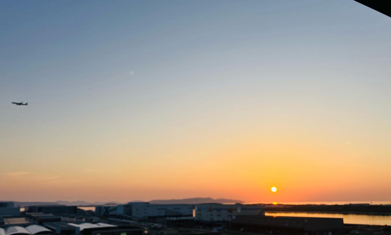 オレンジの夕焼け 注目の空の写真 ウェザーニュース