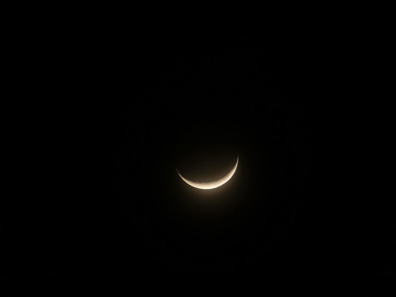 三日月と木星のランデブー 注目の空の写真 ウェザーニュース
