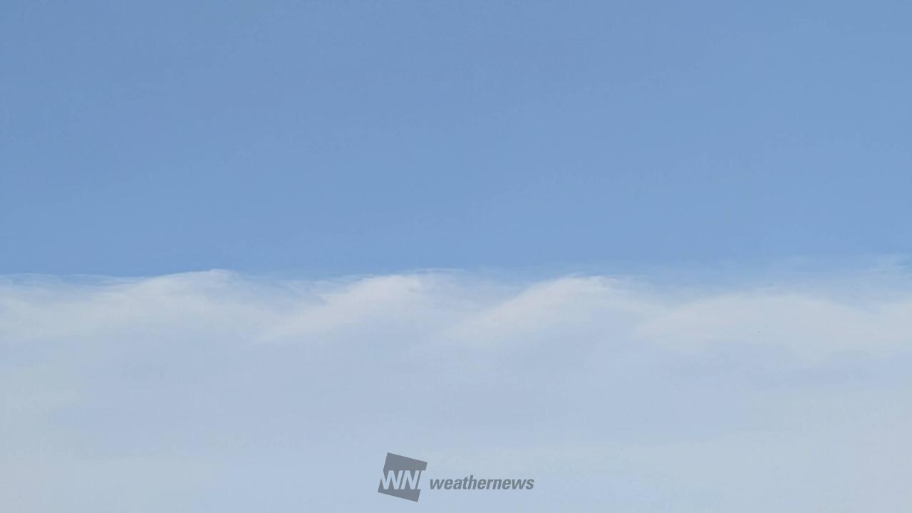 波のような雲 注目の空の写真 ウェザーニュース