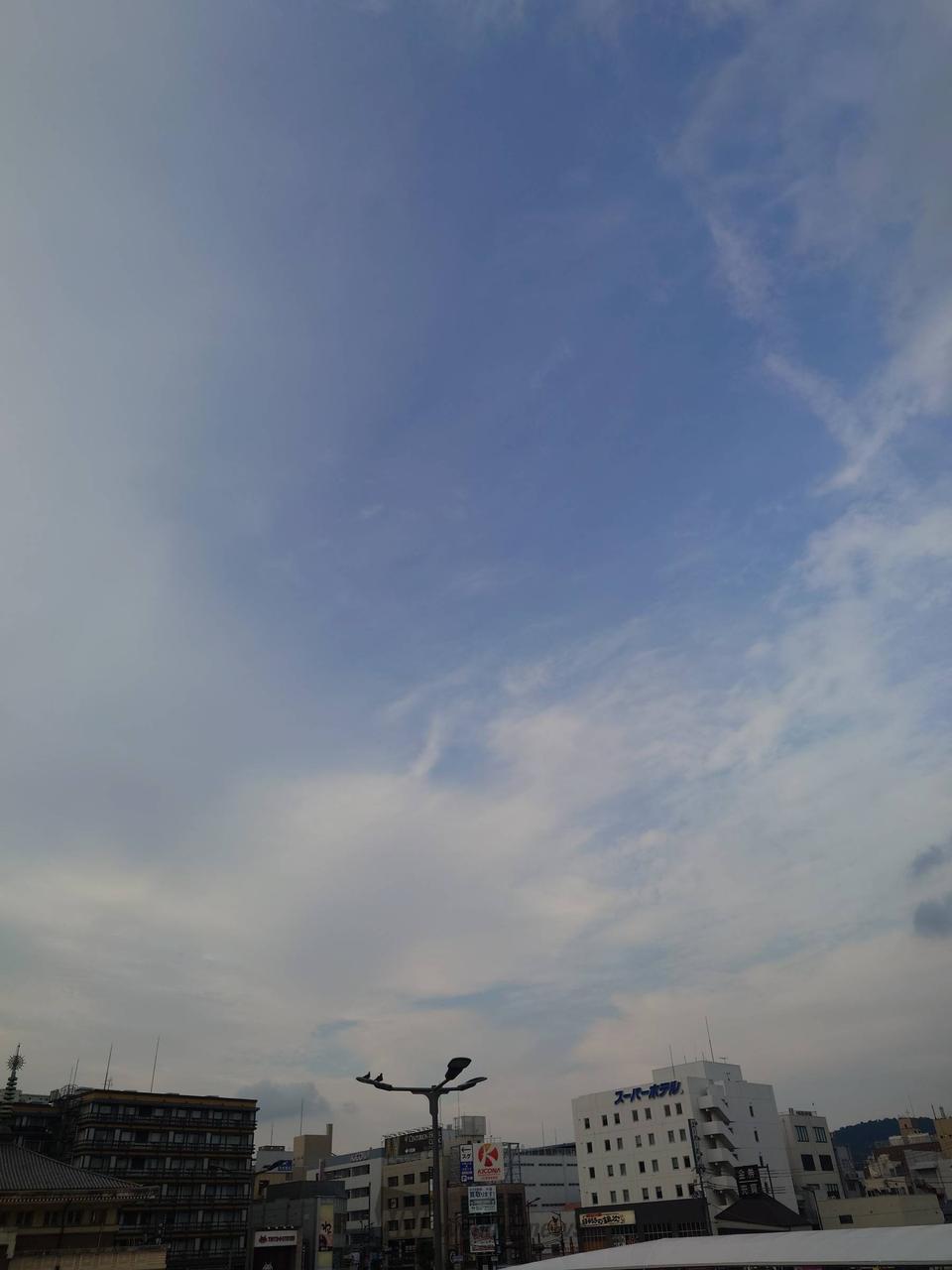 雨も止んで、爽やか...