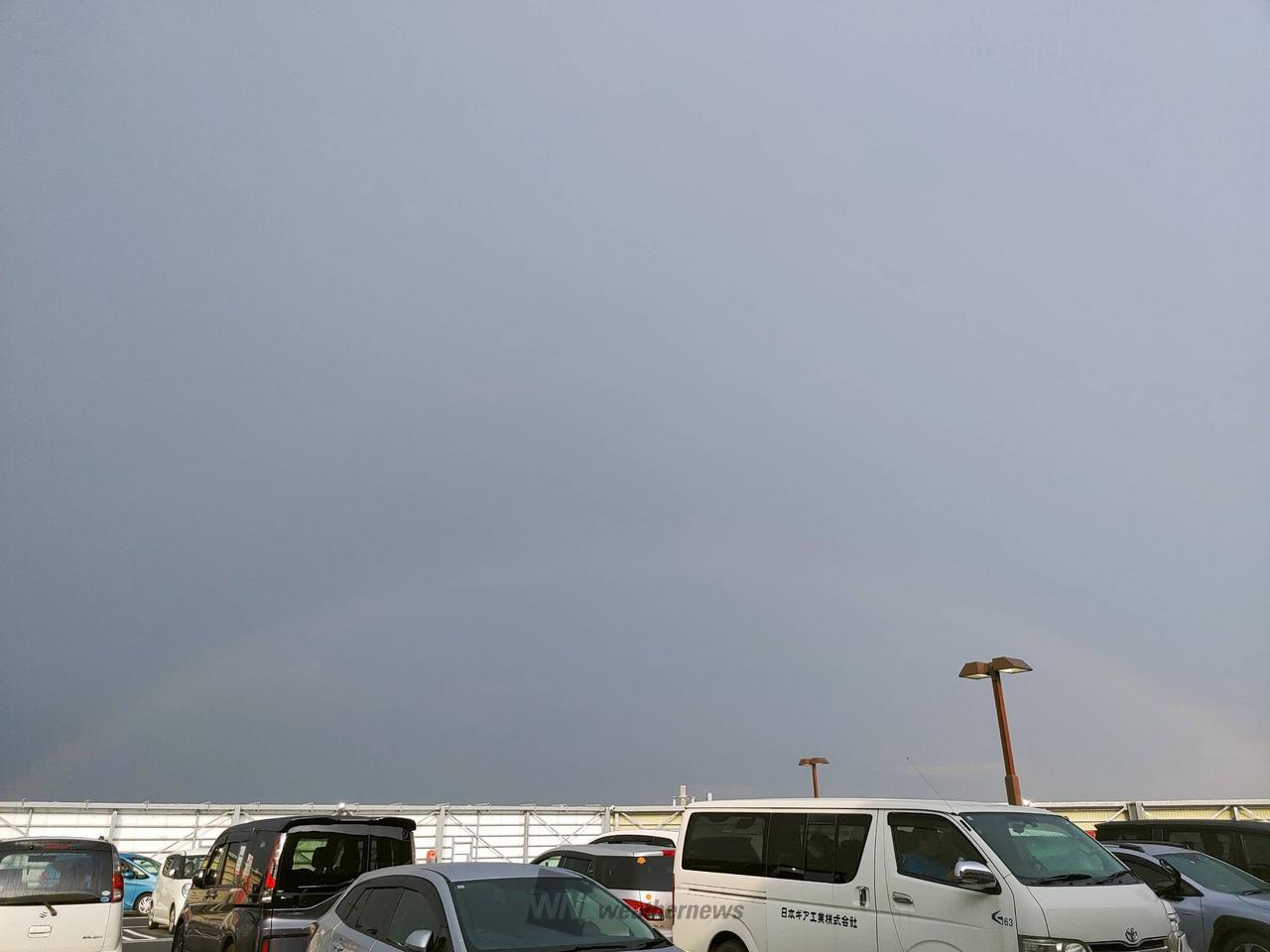 関東でうっすら虹 注目の空の写真 ウェザーニュース
