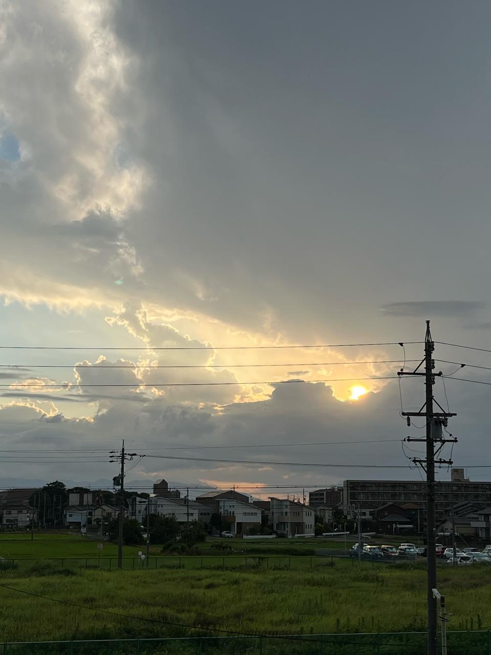 6時29分晴れ風少...