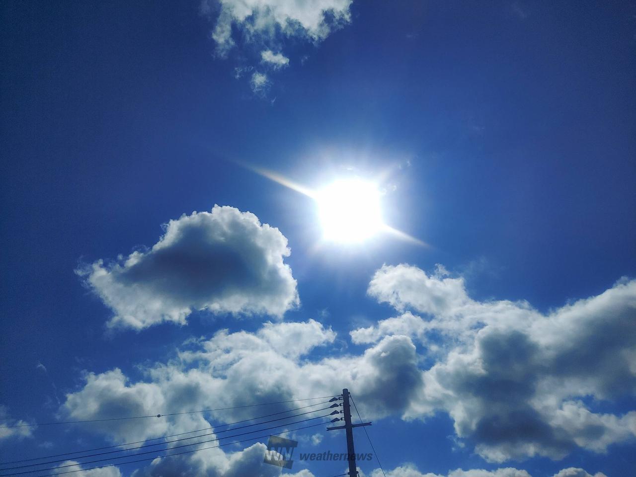 夏空の日曜日 注目の空の写真 ウェザーニュース