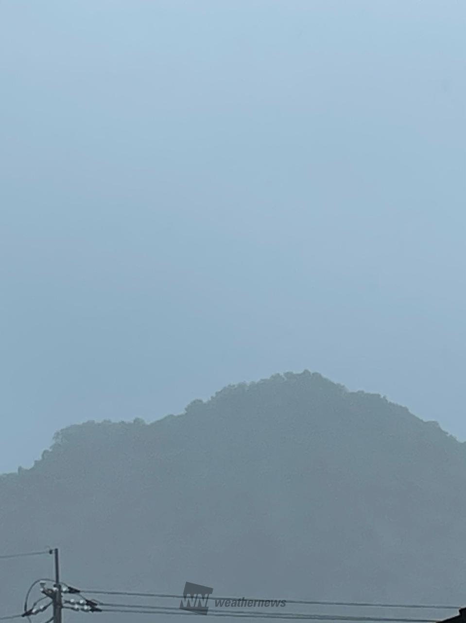 かなり強い雨です☔...