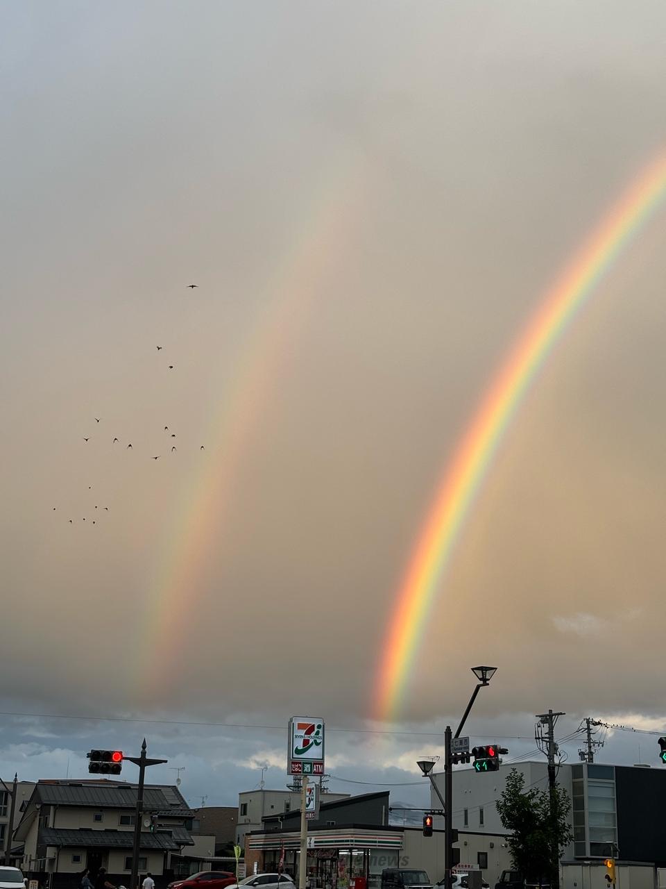 虹が出現 注目の空の写真 ウェザーニュース