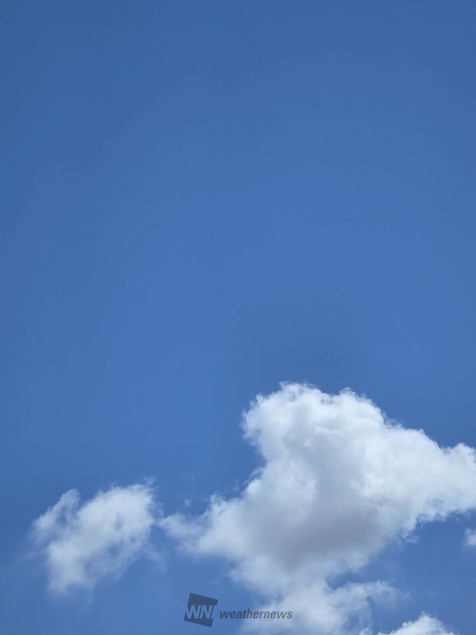 海のように青い空 注目の空の写真 ウェザーニュース