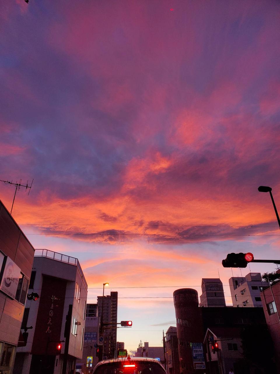 夕焼け写真館 注目の空の写真 ウェザーニュース