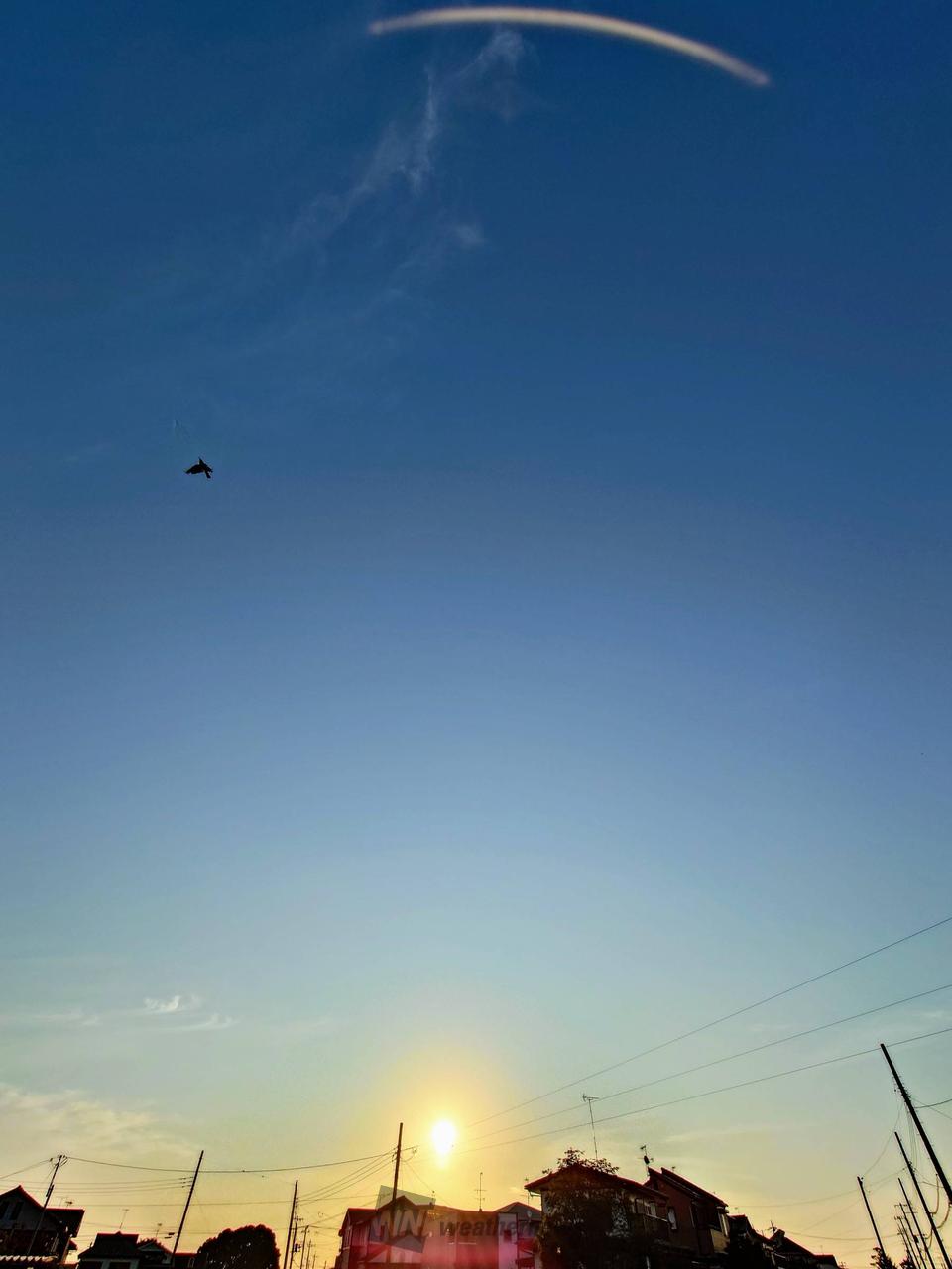 おはようございます。 巻雲のたなびく清々 | 埼玉県深谷市 | お空のお