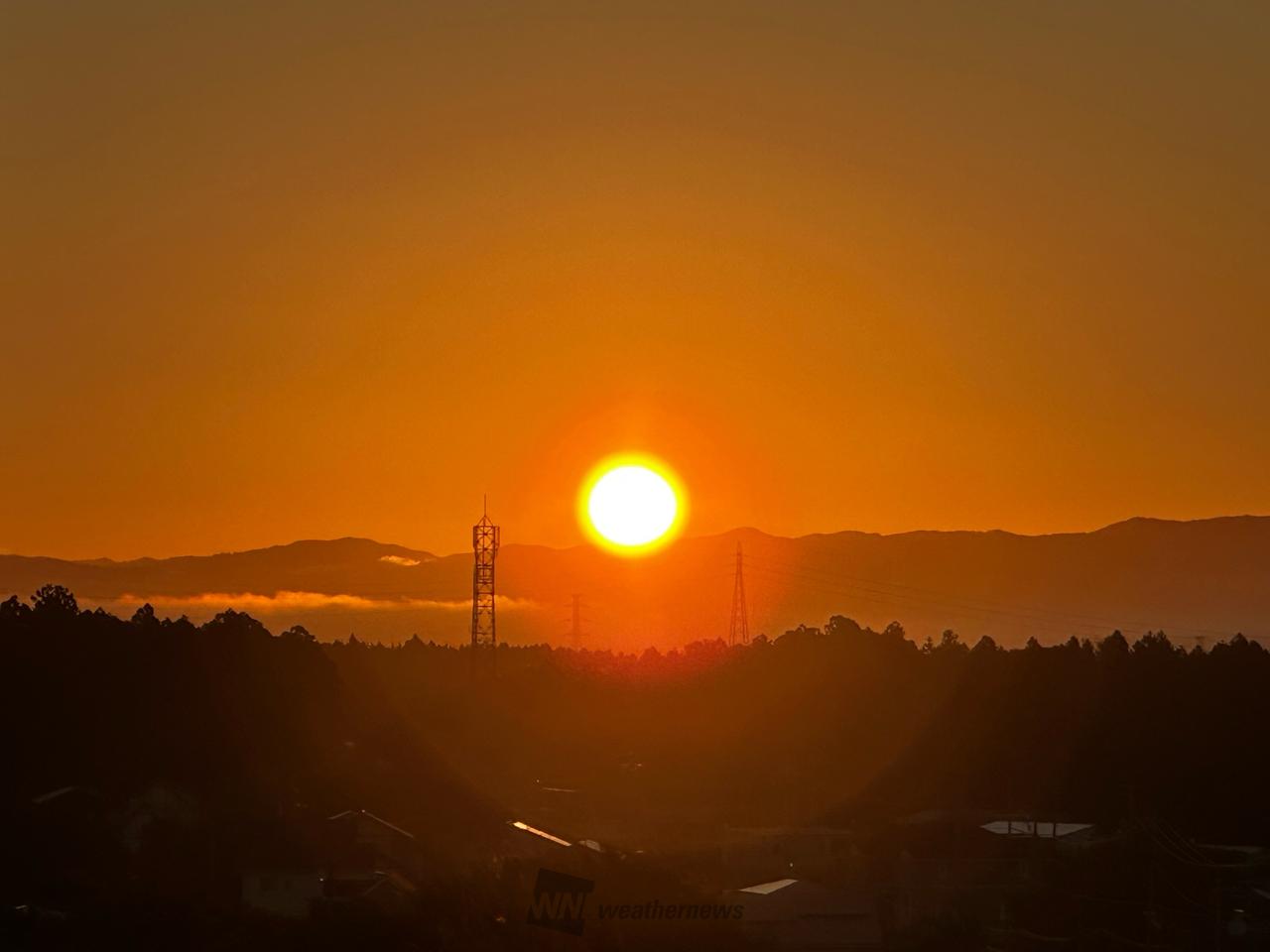 太陽登場☀️ 注目の空の写真 ウェザーニュース