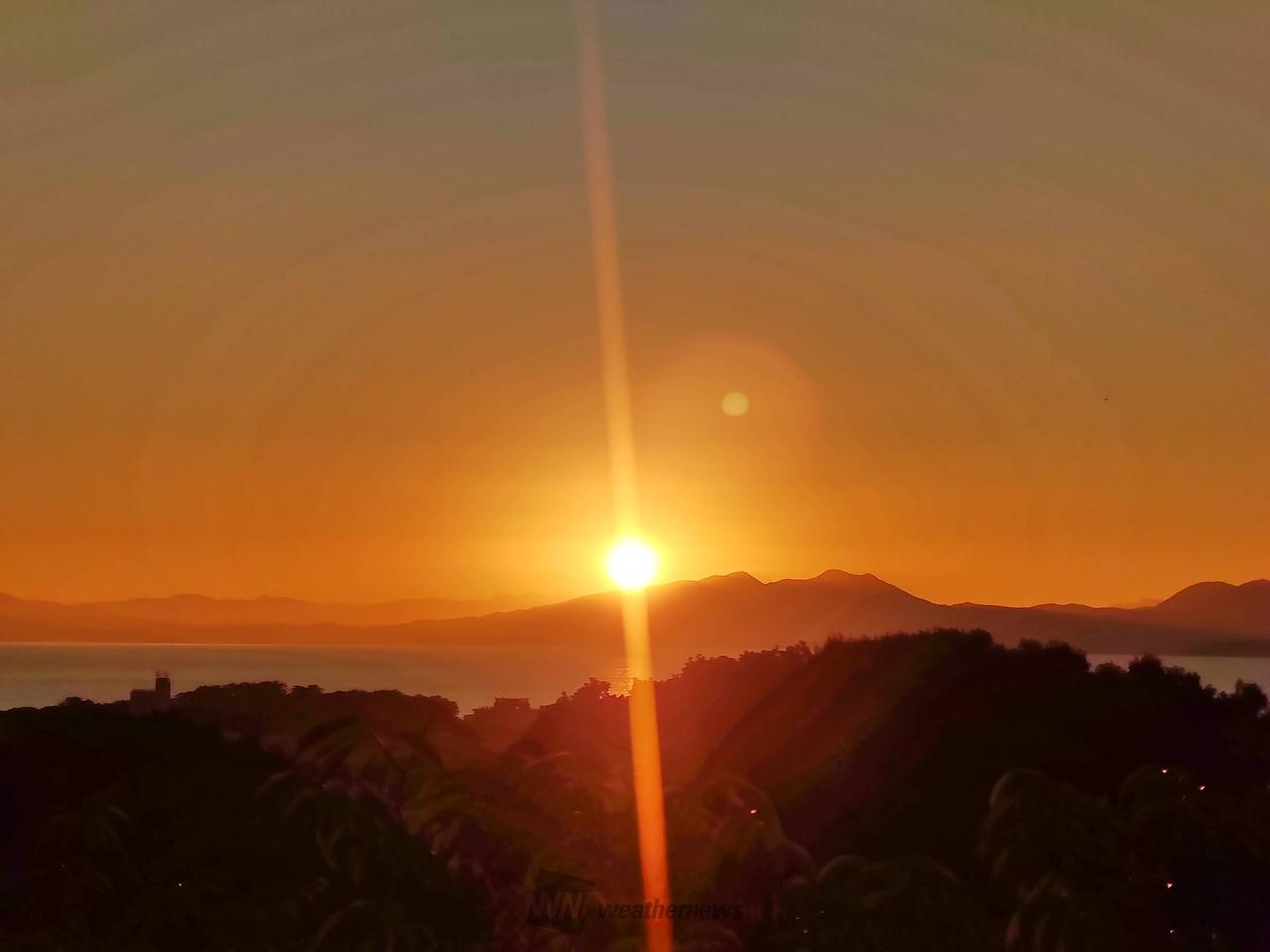 太陽登場☀️ 注目の空の写真 ウェザーニュース