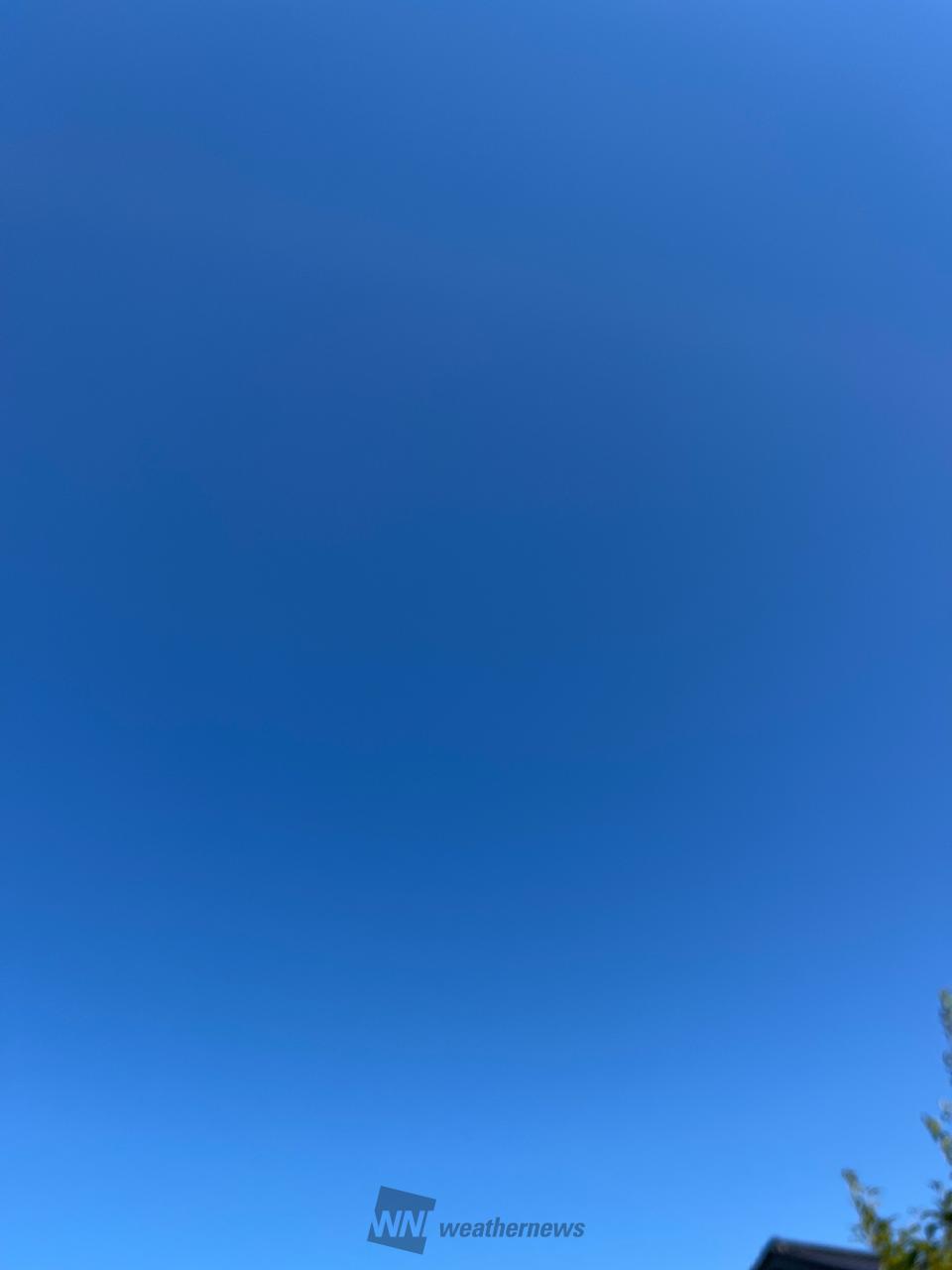 青空が広がる 注目の空の写真 ウェザーニュース