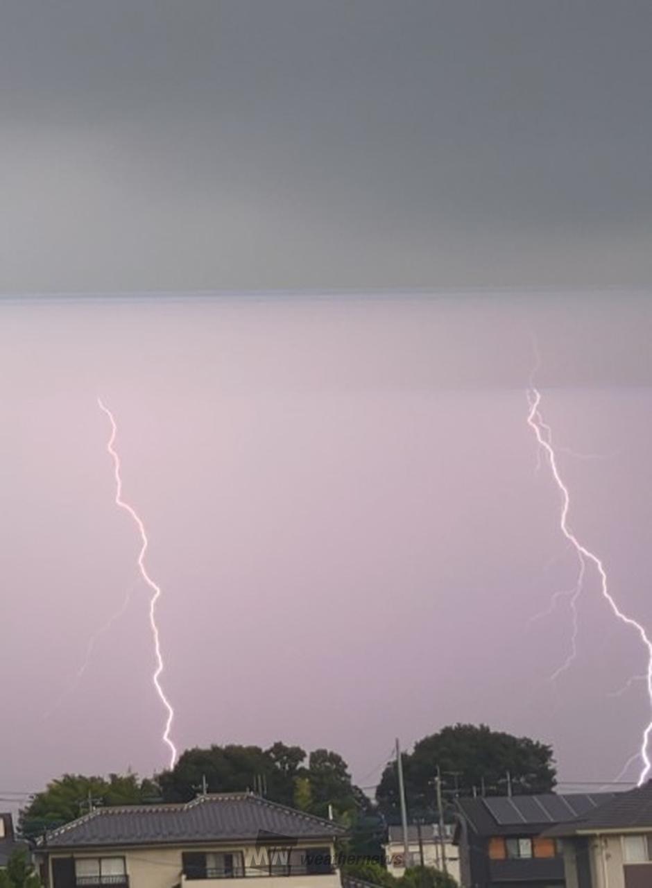 関東などゲリラ雷雨発生 注目の空の写真 ウェザーニュース