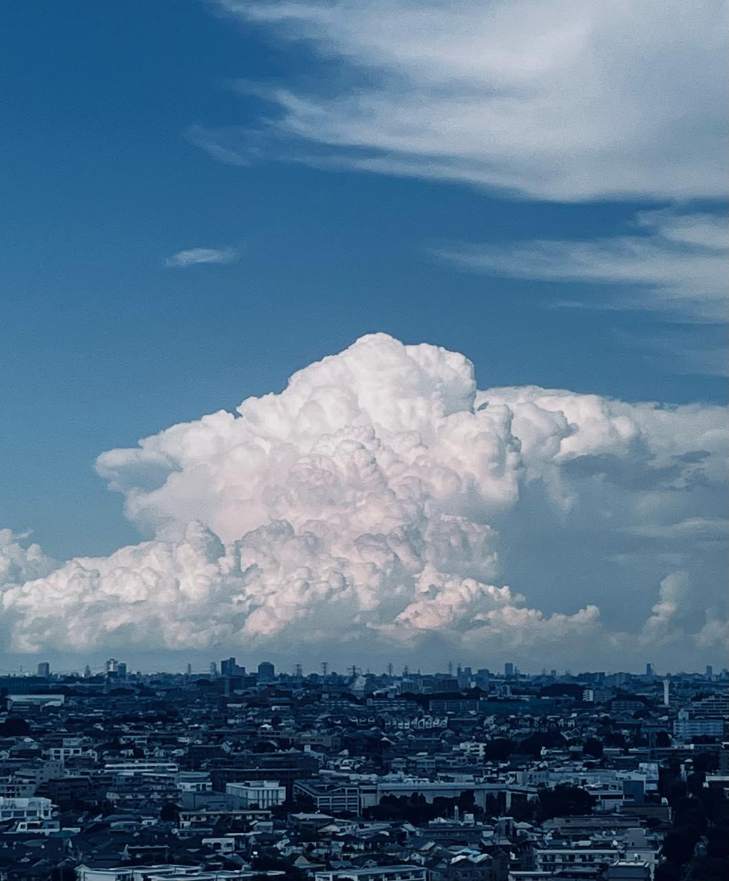 発達した積乱雲 注目の空の写真 ウェザーニュース