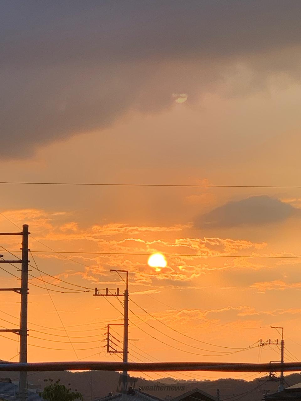 夕焼けタイム 注目の空の写真 ウェザーニュース