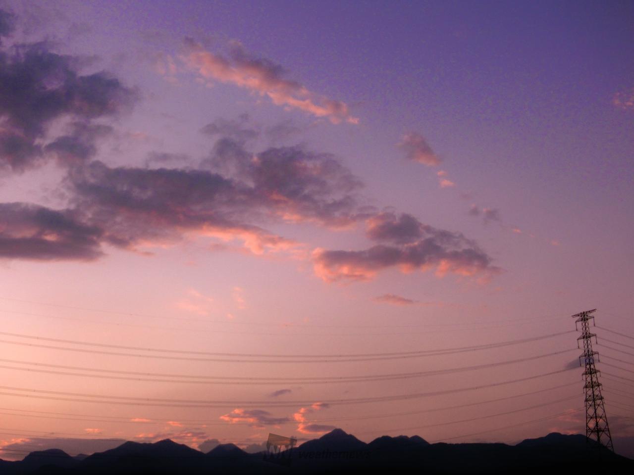 夕焼けタイム 注目の空の写真 ウェザーニュース