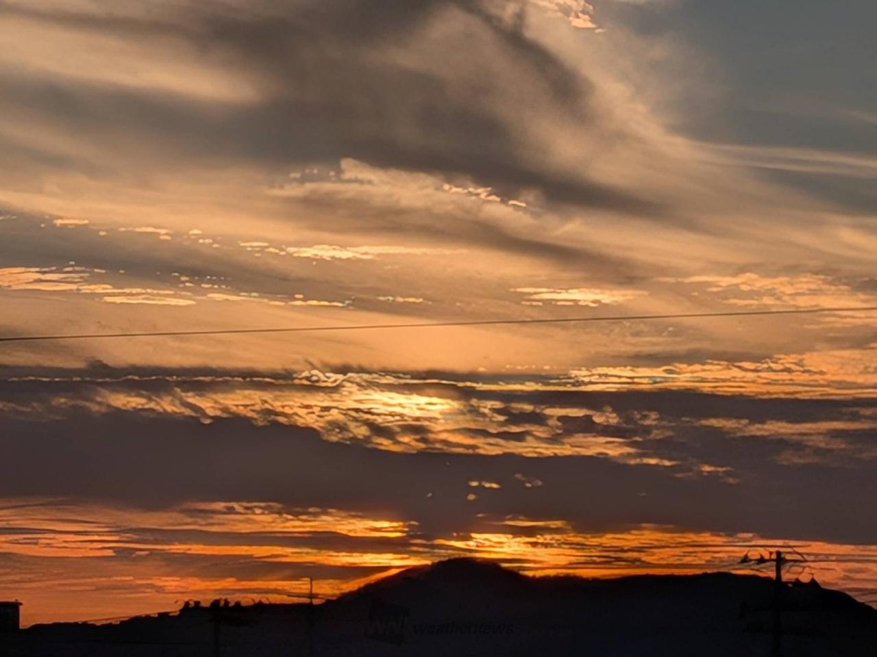 夕焼けタイム 注目の空の写真 ウェザーニュース