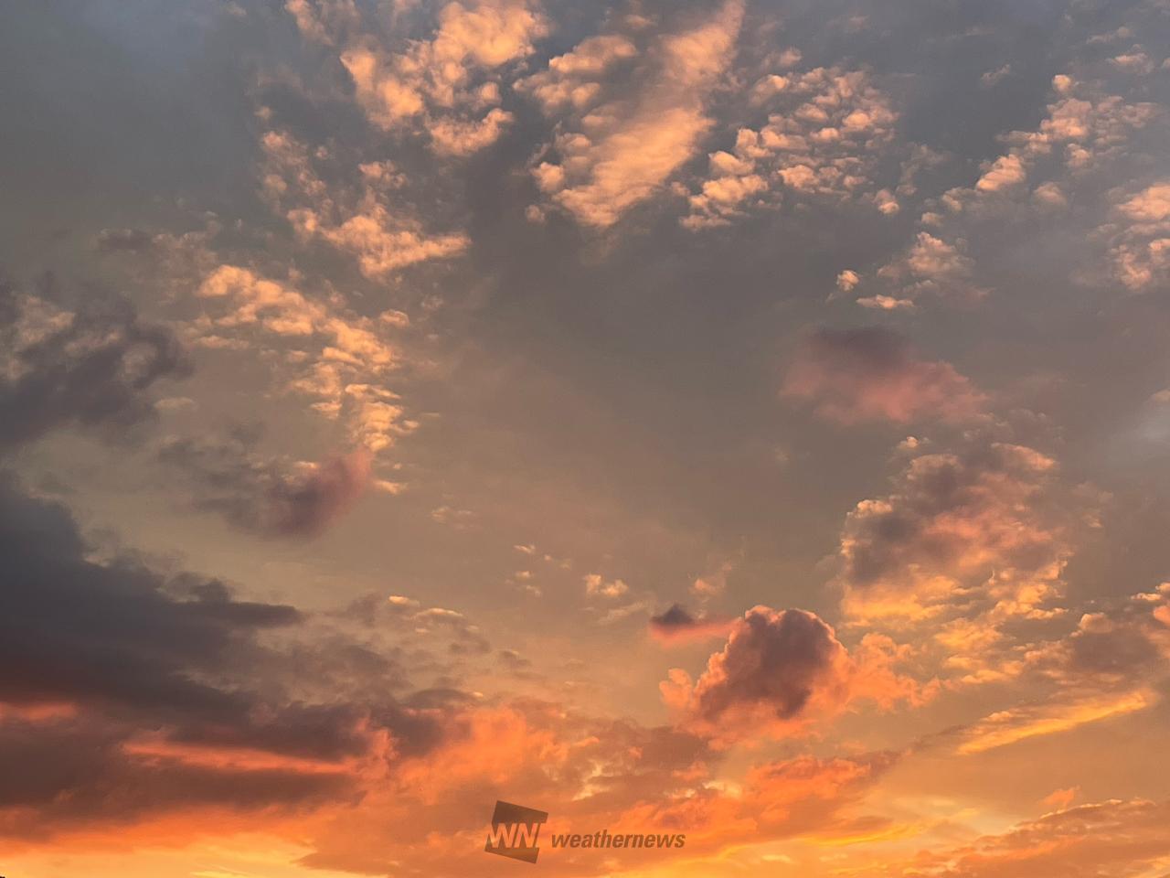 夕焼けさま専用 夕焼けtime 注目の空の写真 ウェザーニュース