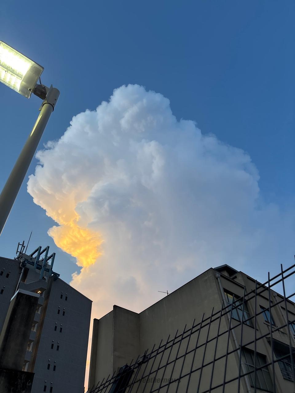 近畿で雲が発達 注目の空の写真 ウェザーニュース