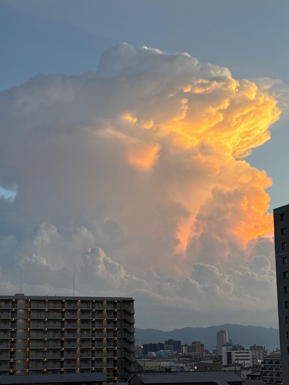 近畿で雲が発達 注目の空の写真 ウェザーニュース