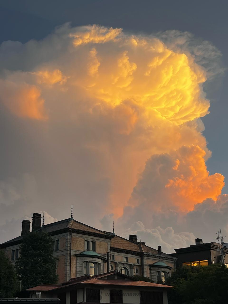 近畿で雲が発達 注目の空の写真 ウェザーニュース
