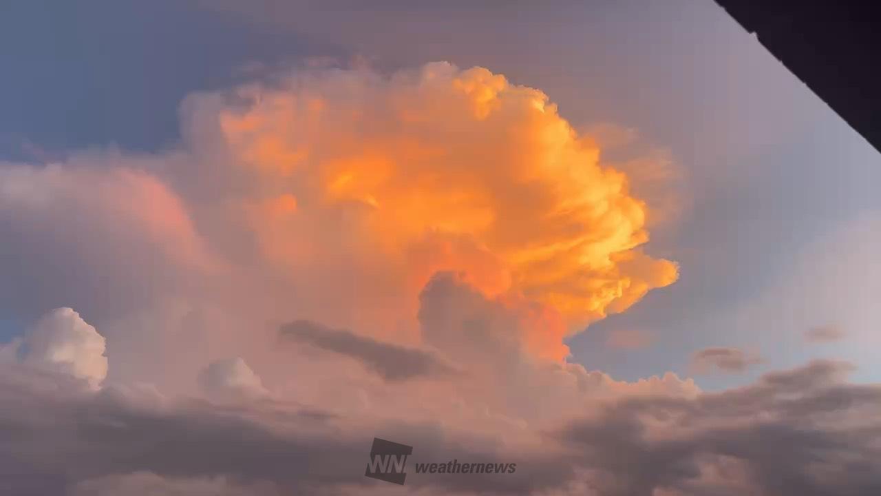 近畿で雲が発達 注目の空の写真 ウェザーニュース