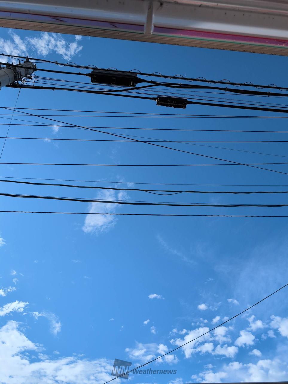 連休明けも青空 注目の空の写真 ウェザーニュース