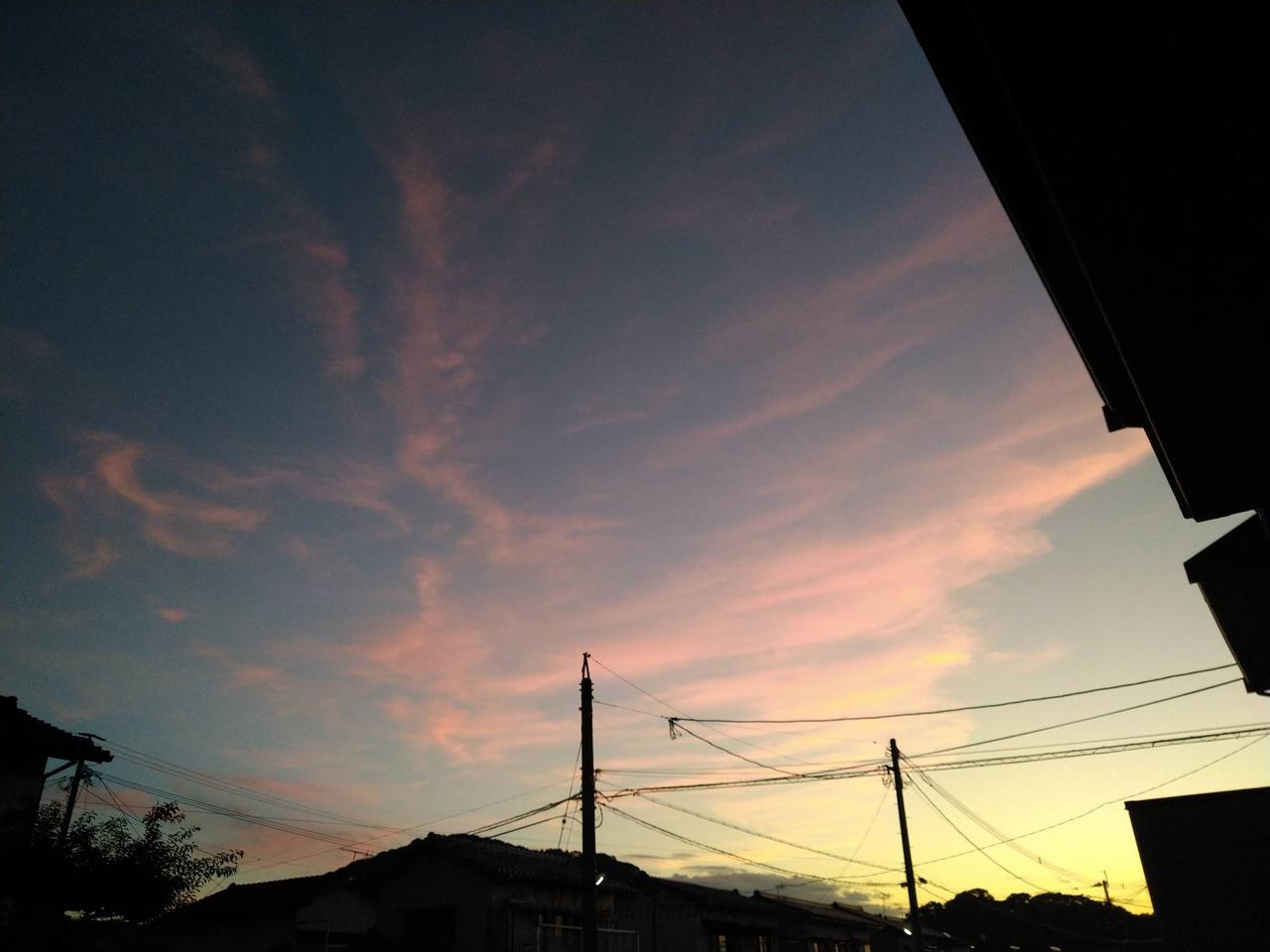 朝空 注目の空の写真 ウェザーニュース