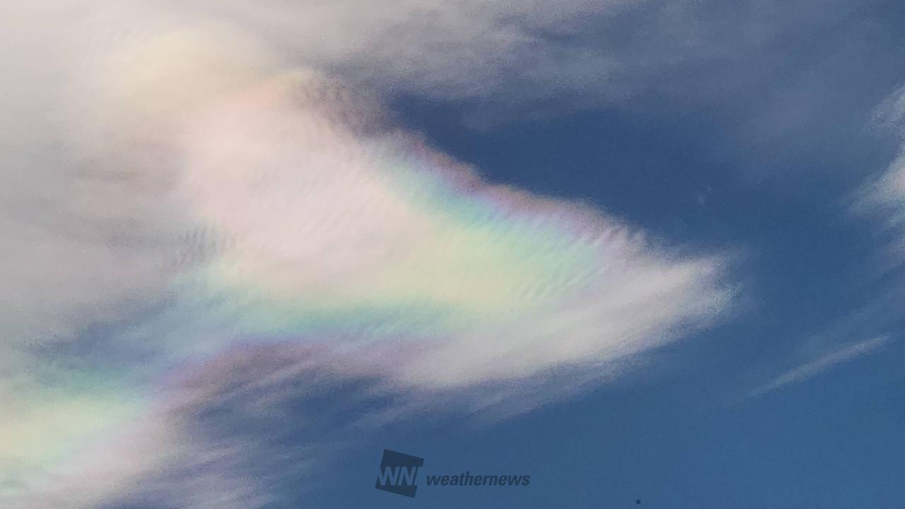 彩雲が出現 注目の空の写真 ウェザーニュース