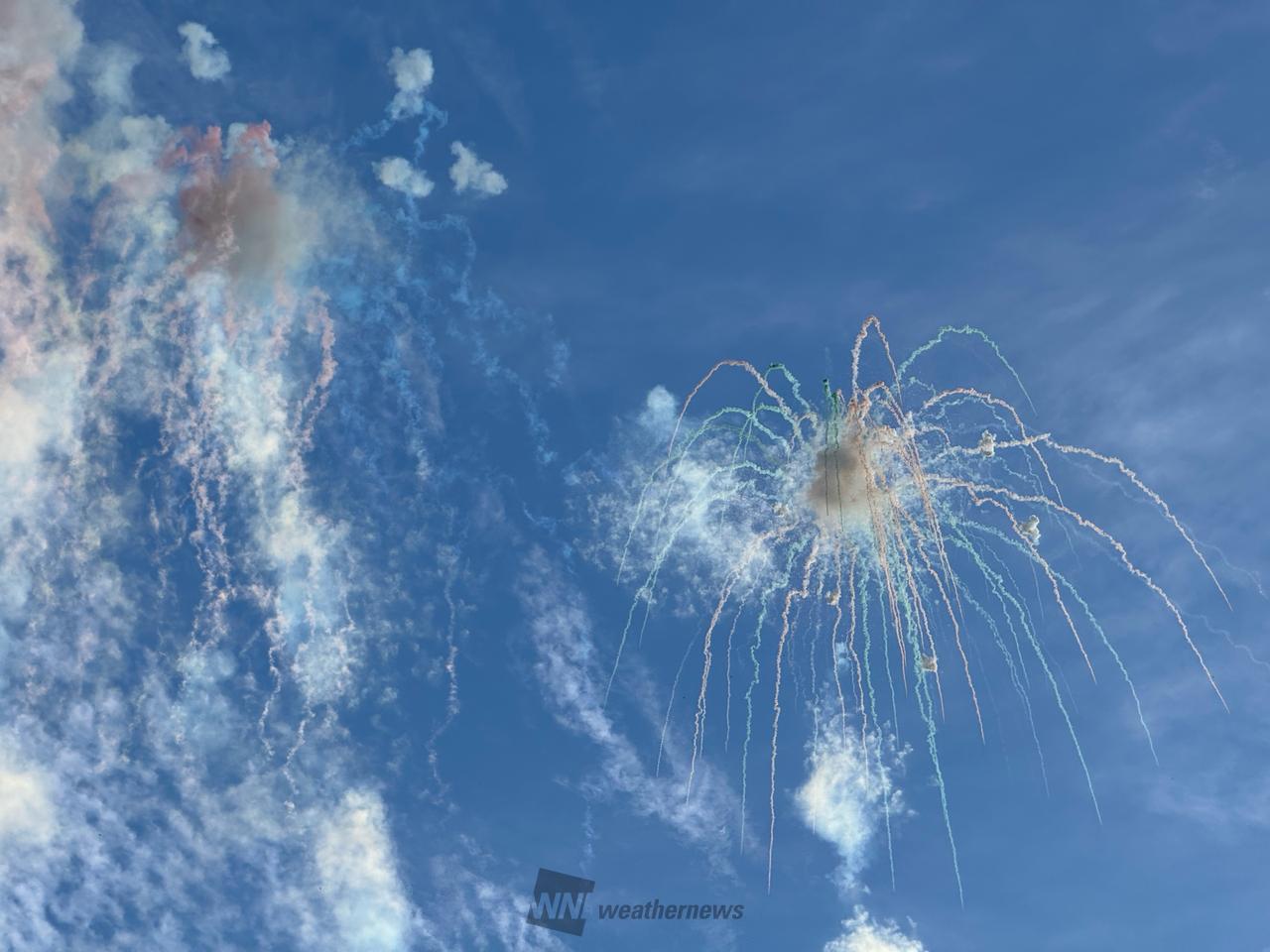 全国花火競技大会 注目の空の写真 ウェザーニュース