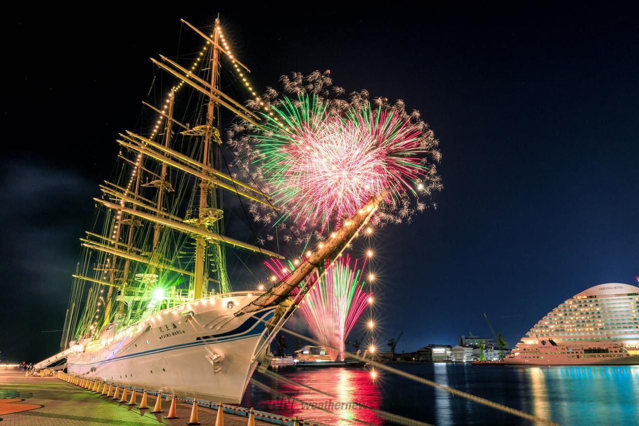 花火写真館🎆 注目の空の写真 ウェザーニュース