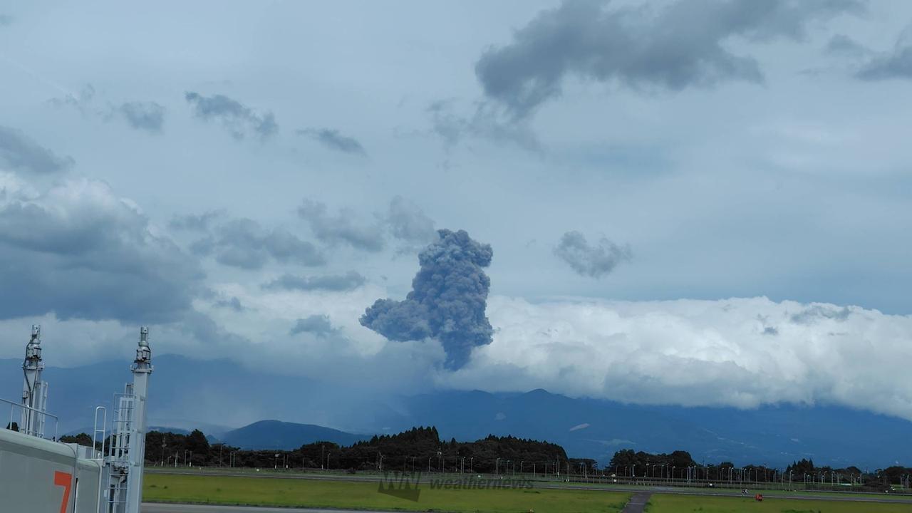 霧島・新燃岳で噴火が発生 注目の空の写真 ウェザーニュース