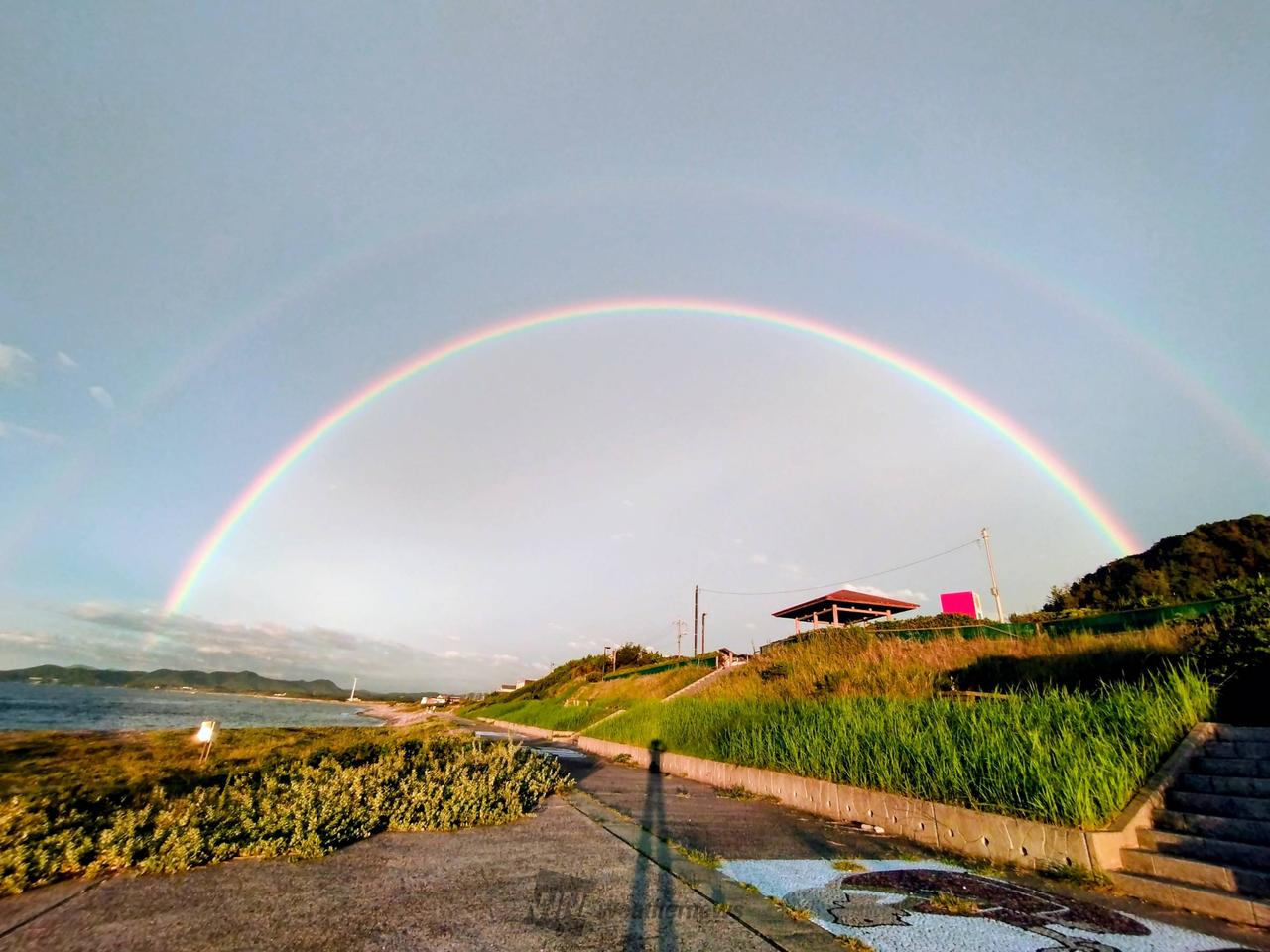 九州などで虹🌈 ダブルレインボーも 注目の空の写真 ウェザーニュース