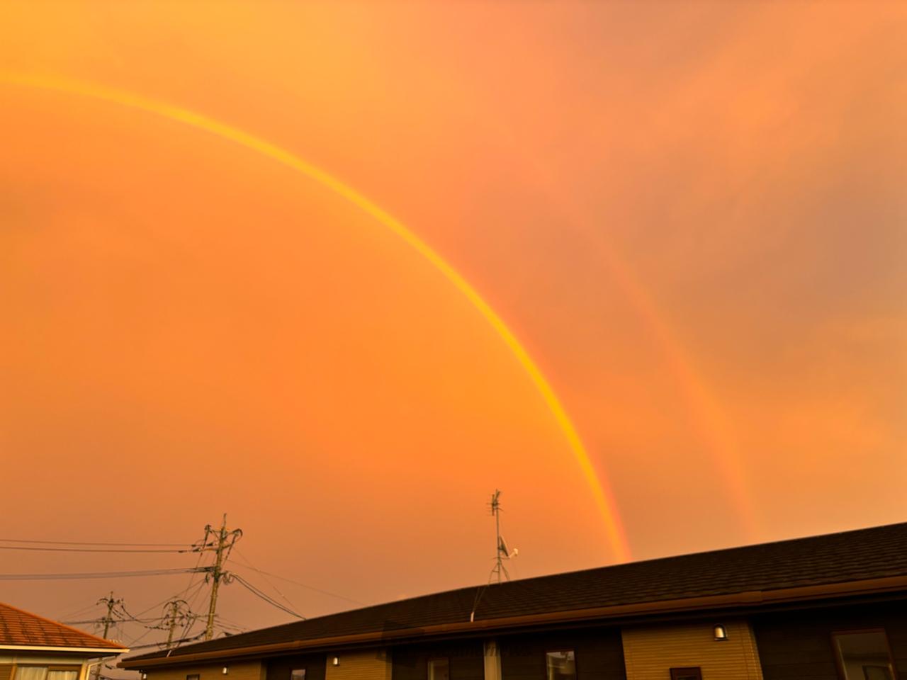 九州などで虹🌈 ダブルレインボーも 注目の空の写真 ウェザーニュース