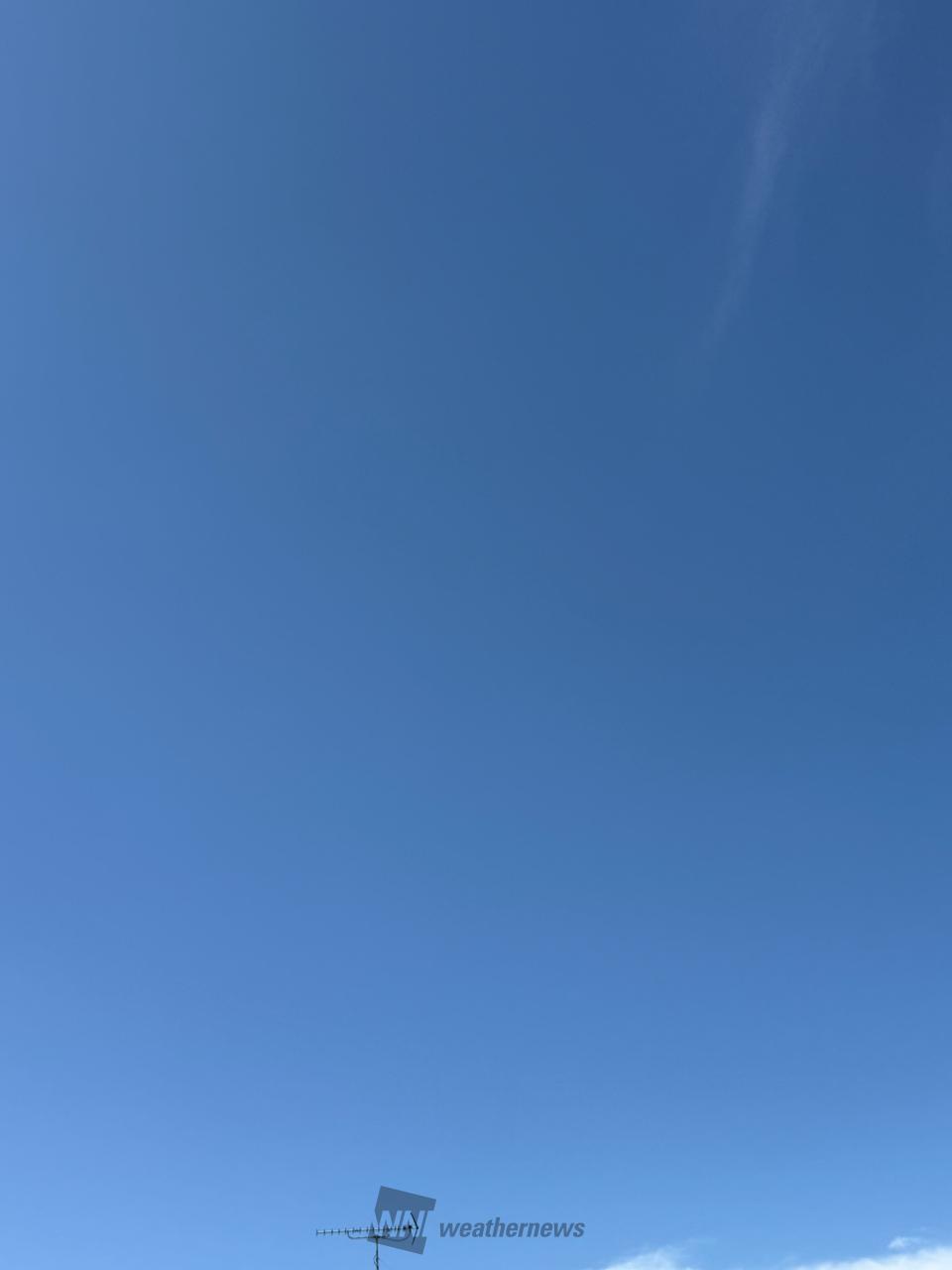 洗いたての青空 注目の空の写真 ウェザーニュース