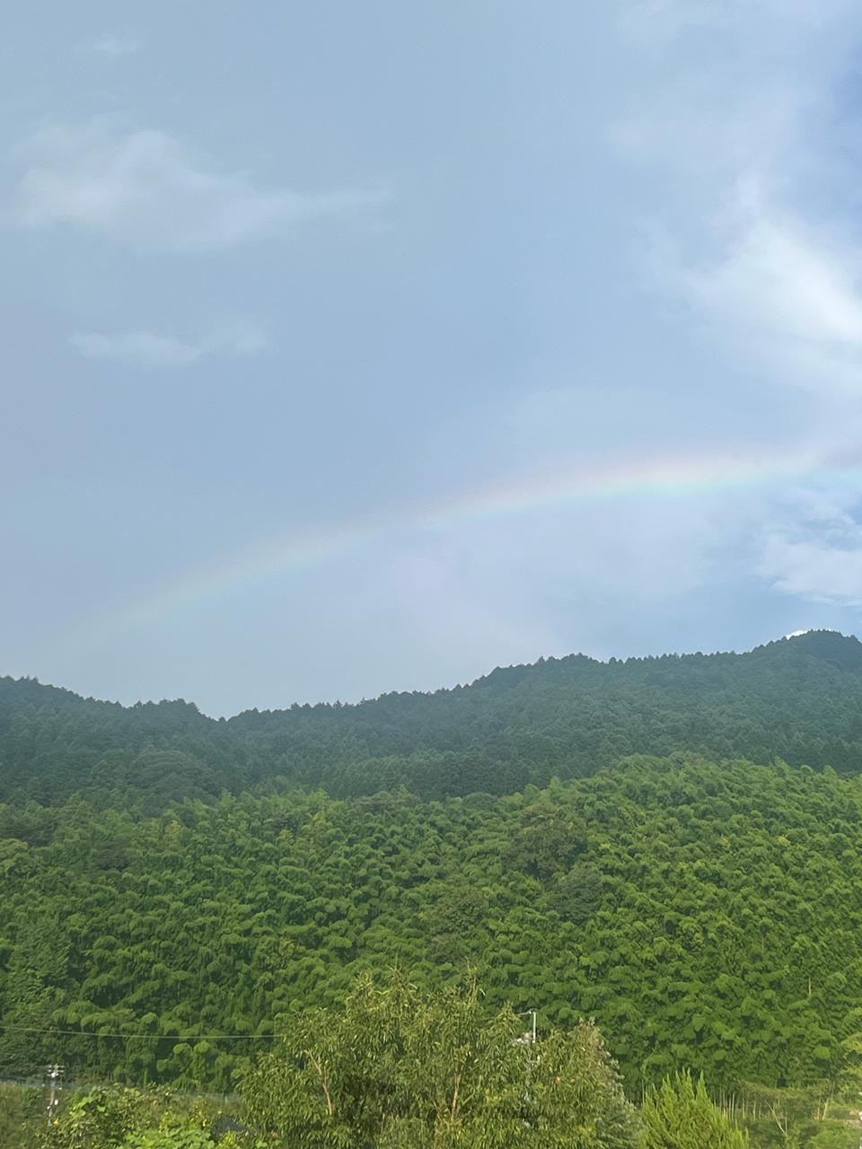 雨上がりの虹 注目の空の写真 ウェザーニュース