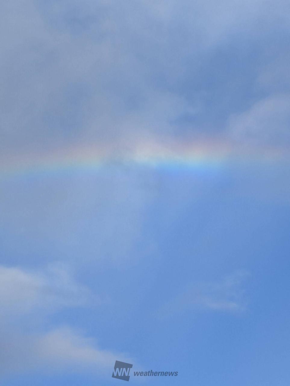 雨上がりの虹 注目の空の写真 ウェザーニュース