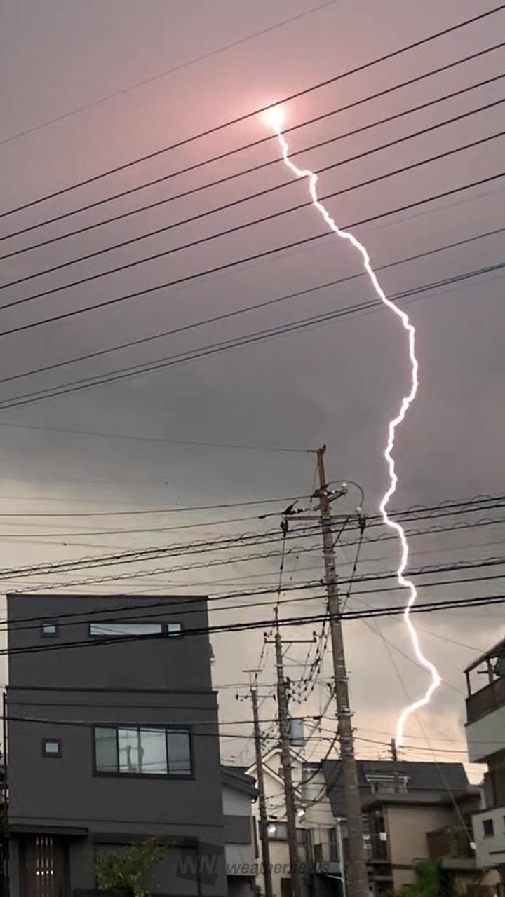 東京や埼玉でゲリラ雷雨 注目の空の写真 ウェザーニュース