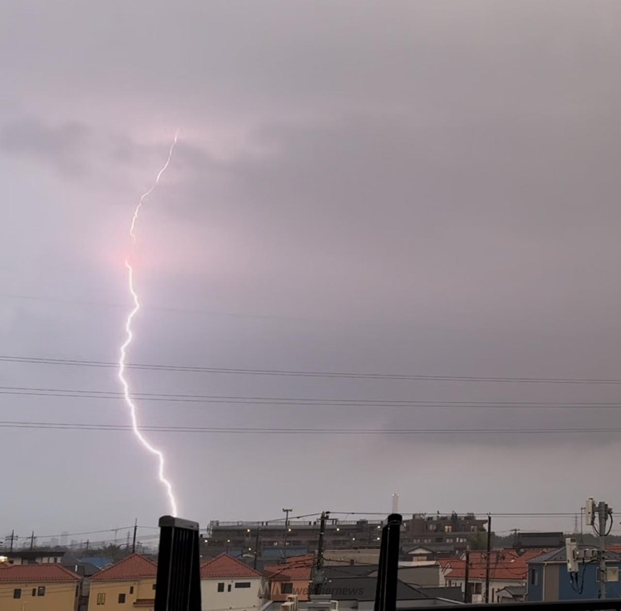 東京や埼玉でゲリラ雷雨 注目の空の写真 ウェザーニュース