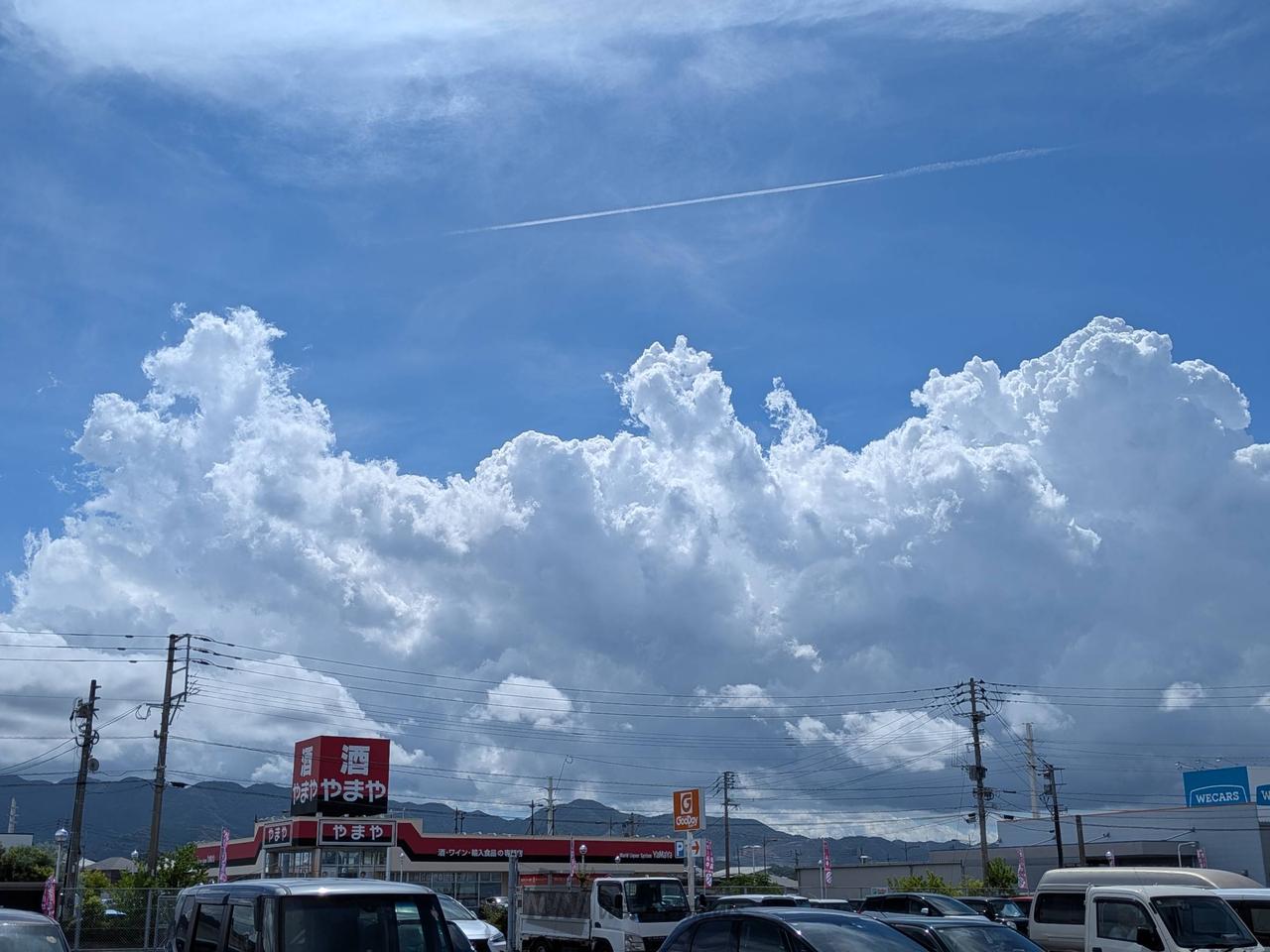 夏のような雲 注目の空の写真 ウェザーニュース