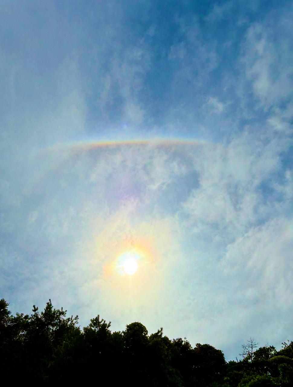 11日]虹色現象 注目の空の写真 ウェザーニュース